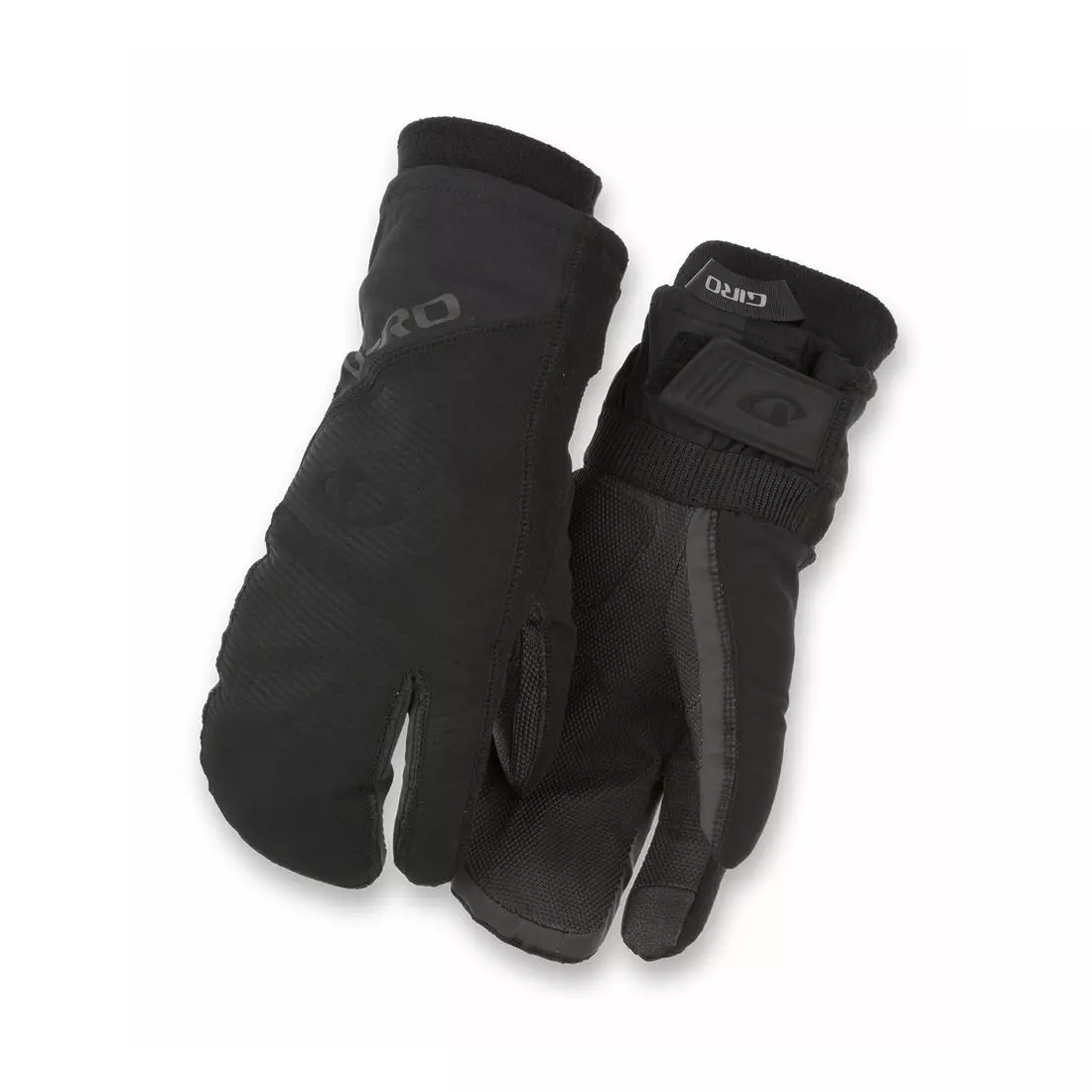 GIRO zimné cyklistické rukavice 100 PROOF black GR-7097440