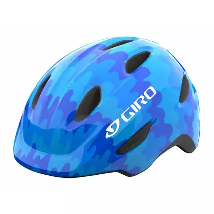 GIRO detská / juniorská cyklistická prilba SCAMP INTEGRATED MIPS blue splash GR-7129853