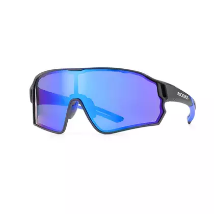 Rockbros 10138 Polarizačné cyklistické / športové okuliare, čierno-modré