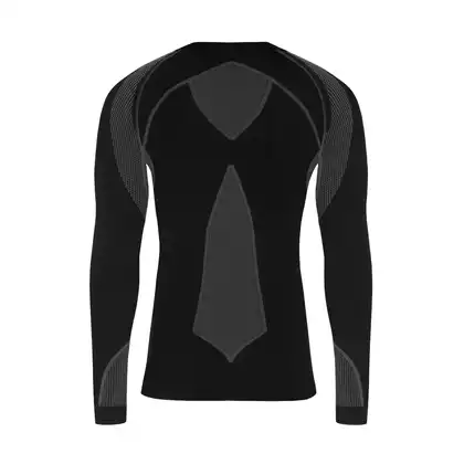 SPAIO termoaktívne prádlo, pánske tričko THERMO-EVO čierno-šedé