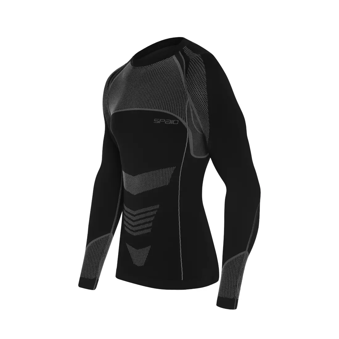 SPAIO termoaktívne prádlo, pánske tričko THERMO-EVO čierno-šedé