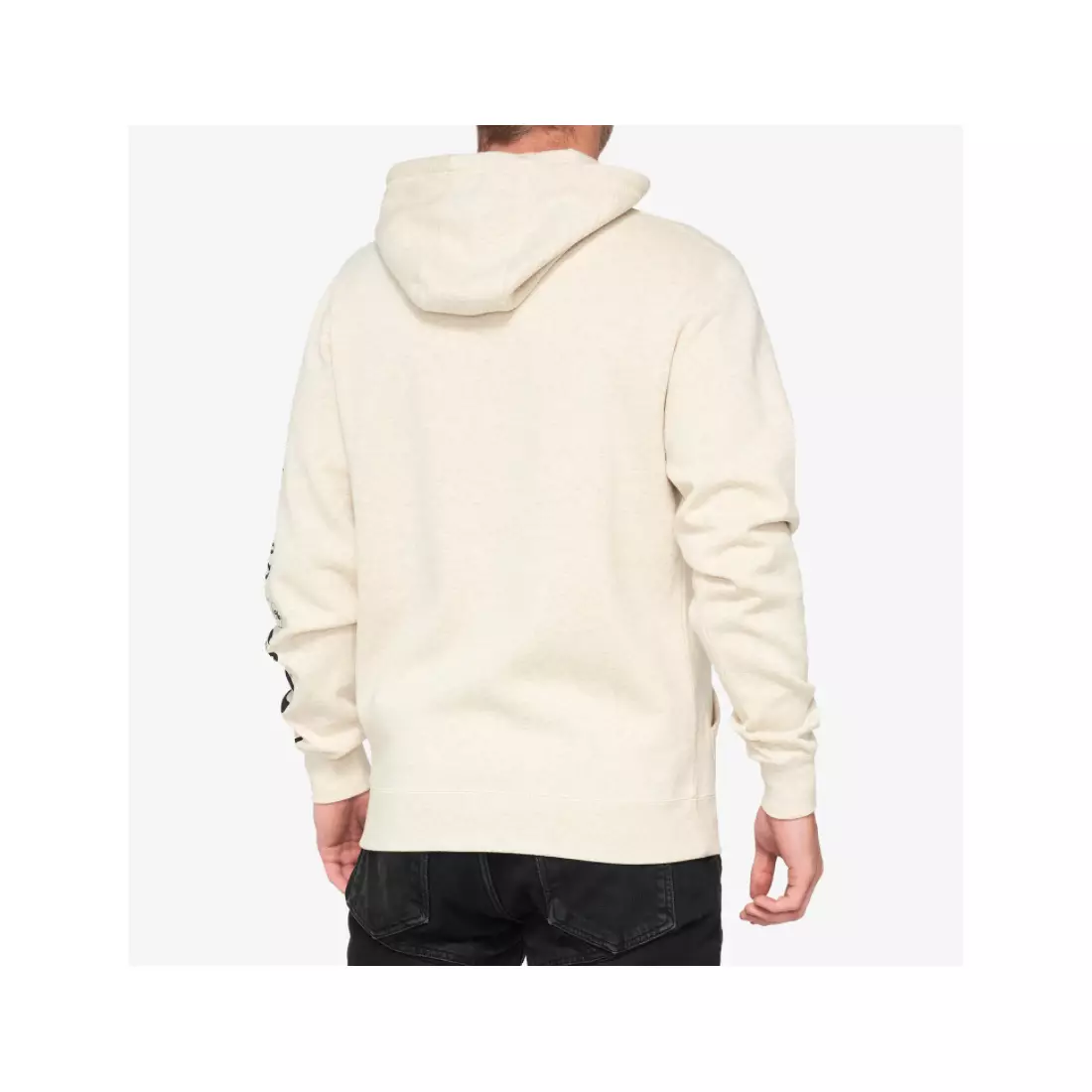 100% pánska mikina s kapucňou SUPER FUTURE Hooded Pullover Sweatshirt žltá
