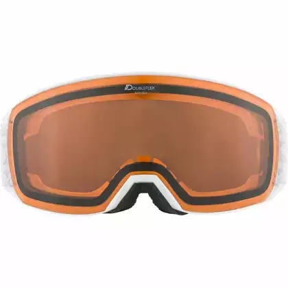ALPINA lyžiarske / snowboardové okuliare M40 NAKISKA DH white A7281111