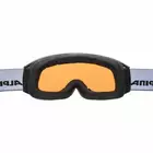 ALPINA lyžiarske/snowboardové okuliare M40 NAKISKA DH čierna matná A7281131