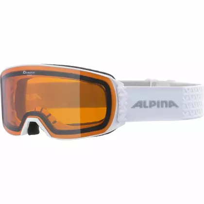 ALPINA lyžiarske / snowboardové okuliare M40 NAKISKA DH white A7281111