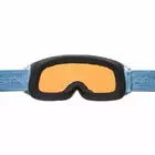 ALPINA lyžiarske / snowboardové okuliare M40 NAKISKA DH white-skyblue A7281112