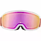 ALPINA lyžiarske/snowboardové okuliare M40 NAKISKA HM bielo-koralové A7280812