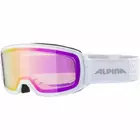 ALPINA lyžiarske / snowboardové okuliare M40 NAKISKA HM white A7280811