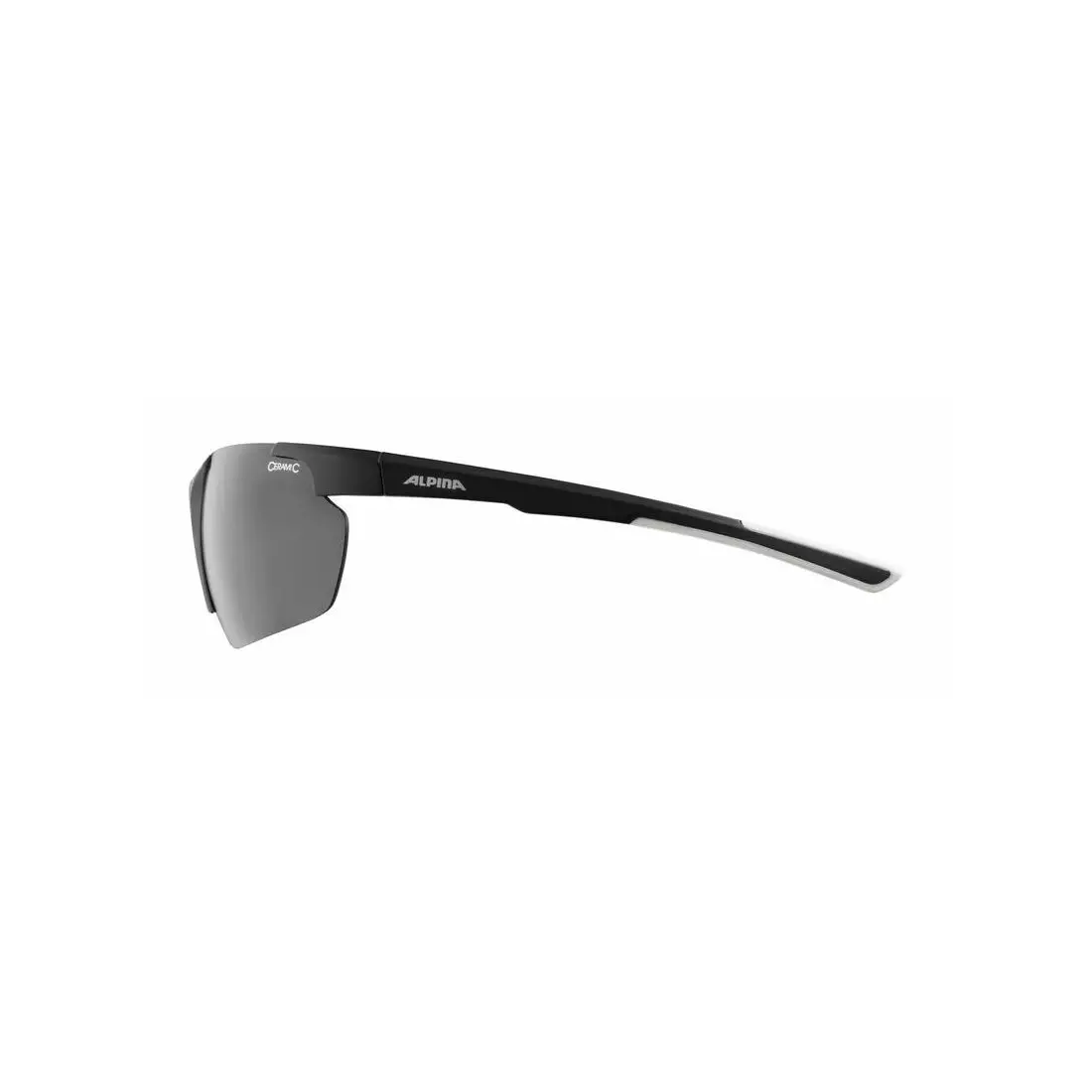 ALPINA športové okuliare DEFFY HR BLACK  S3 black matt-white A8657431