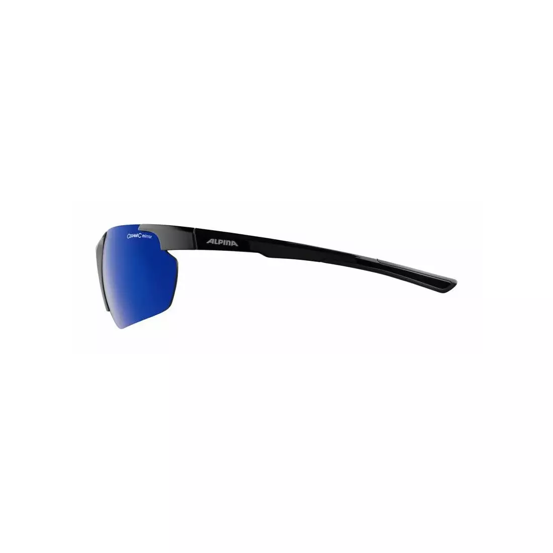 ALPINA športové okuliare DEFFY HR BLUE MIRROR S3 black A8657332