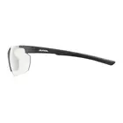 ALPINA športové okuliare DEFFY HR CLEAR MIRROR S1 black matt A8657334