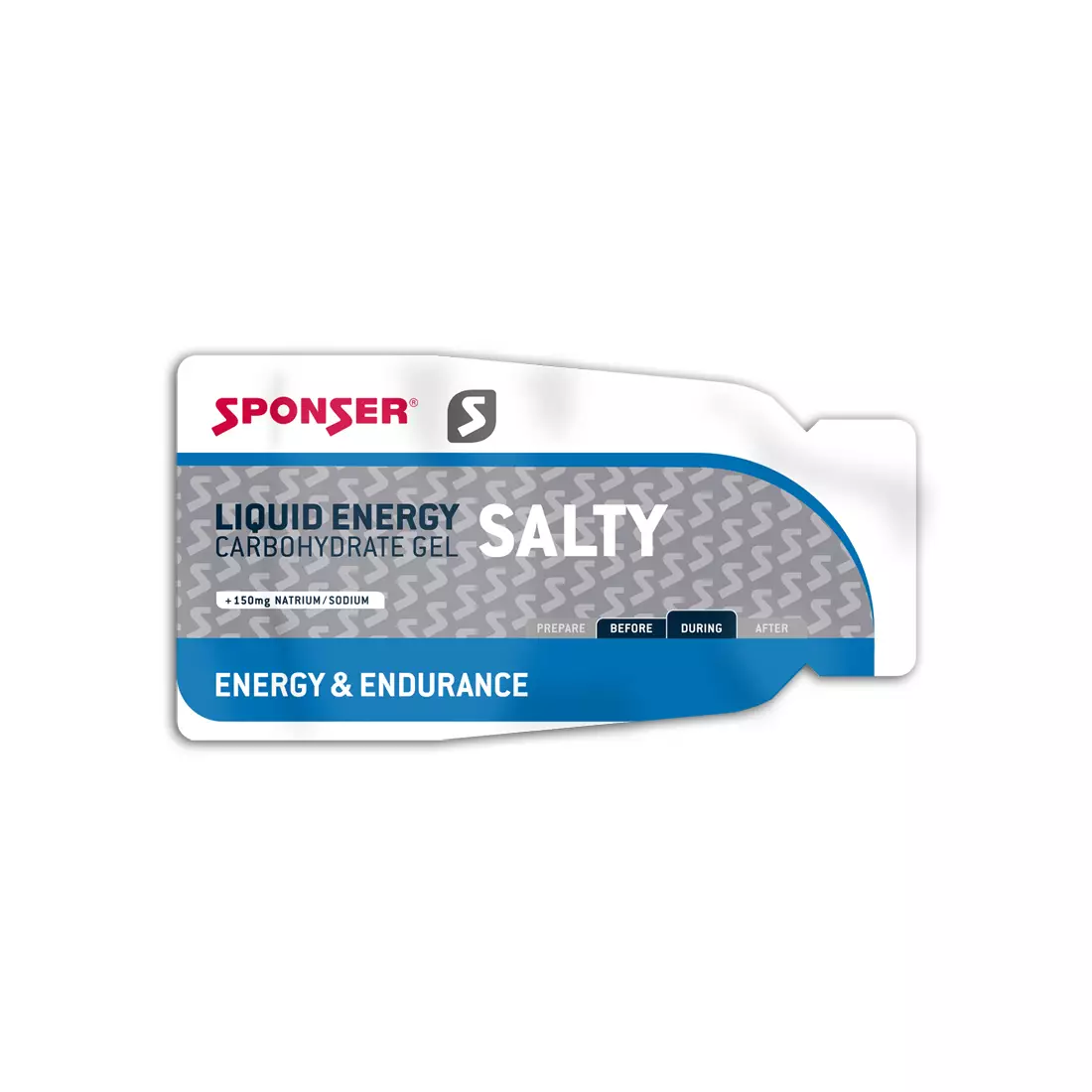 Energetický gél SPONSER LIQUID ENERGY SALTY slaná krabica (40x35g) 