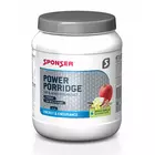 Energické raňajky SPONSER POWER PORRIDGE jablko-vanilka - plechovka 840g 