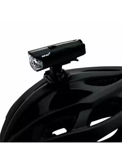INFINI predné svietidlo na bicykel LAVA 500 LITE black USB I-265P-B
