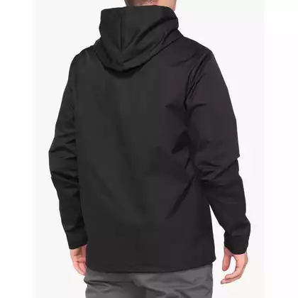 100% pánska bunda do dažďa APACHE Hooded Snap Jacket STO-39006-001-11