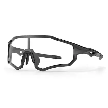Rockbros 10181 cyklistické / športové okuliare s fotochromatickou čiernou