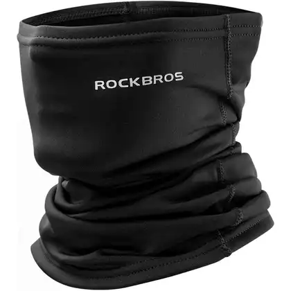Rockbros zateplený komín / multifunkčný šál, čierny LF7759-1