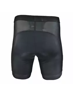 [Set] KAYMAQ zimné nohavice, softshellové, s trakmi, bez vycpávky CREEK II + KAYMAQ BOXER pánske cyklistické boxerky s výplňou