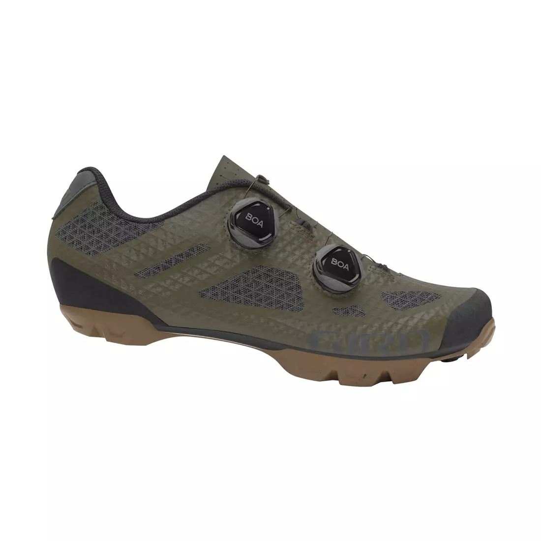 GIRO pánska cyklistická obuv SECTOR olive gum GR-7122768
