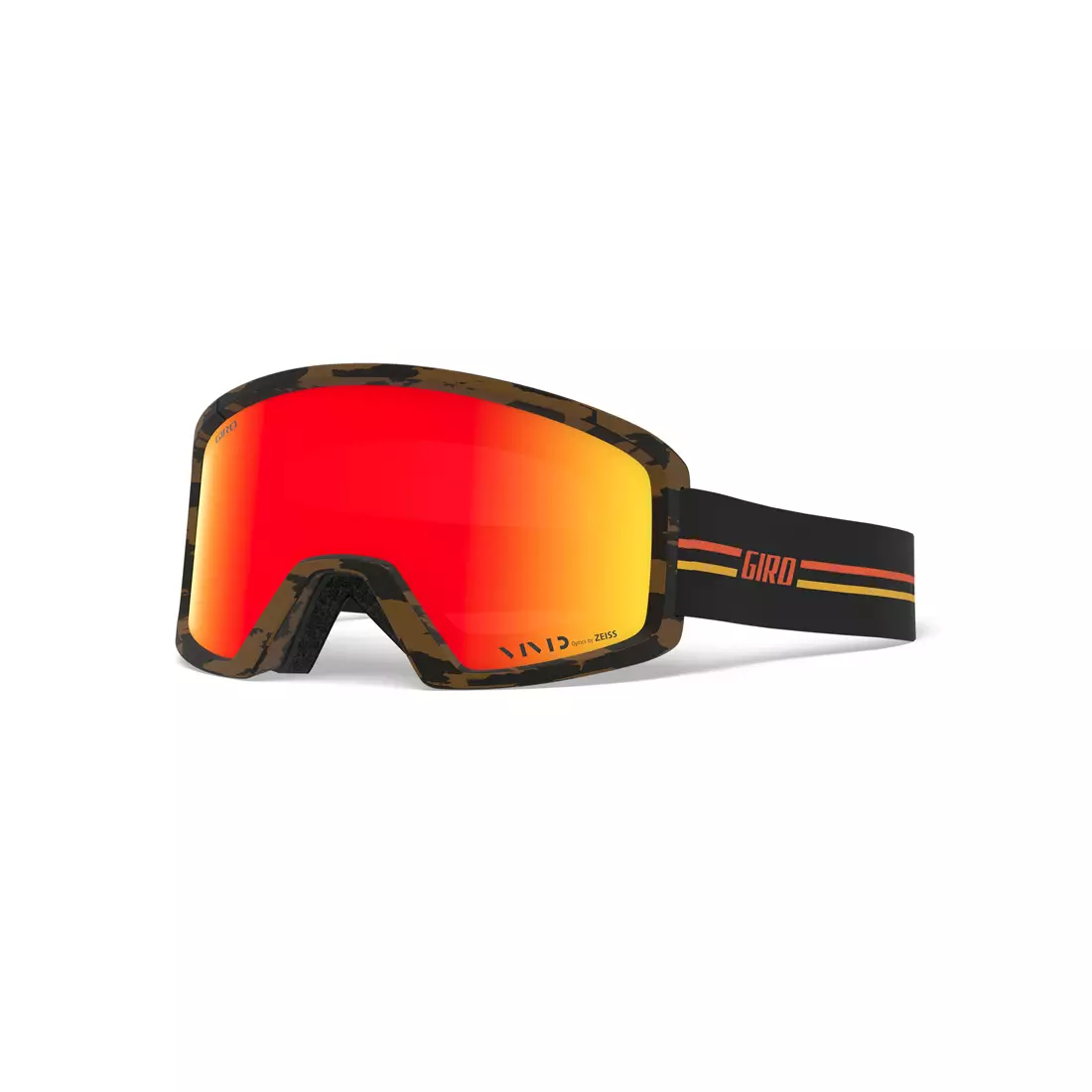 GIRO zimné lyžiarske/snowboardové okuliare BLOK GP BLACK ORANGE (VIVID EMBER 37% S2) GR-7105315