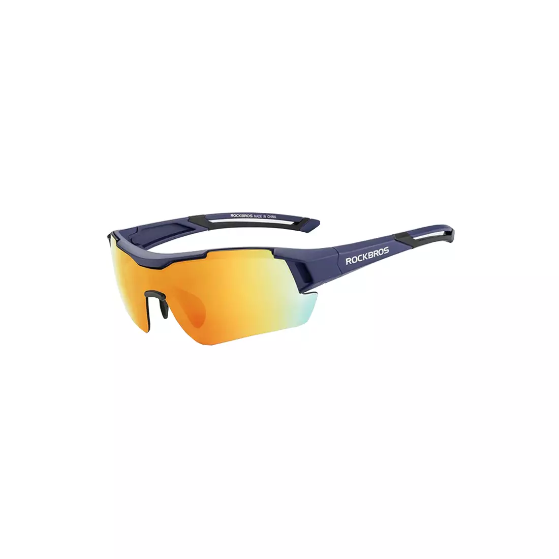 Rockbros 10118 Polarizované športové okuliare + korekčná vložka black-blue 