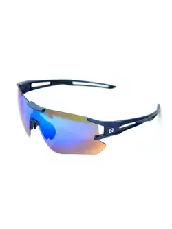Rockbros 10129 Polarizované športové okuliare + korekčná vložka black-blue 