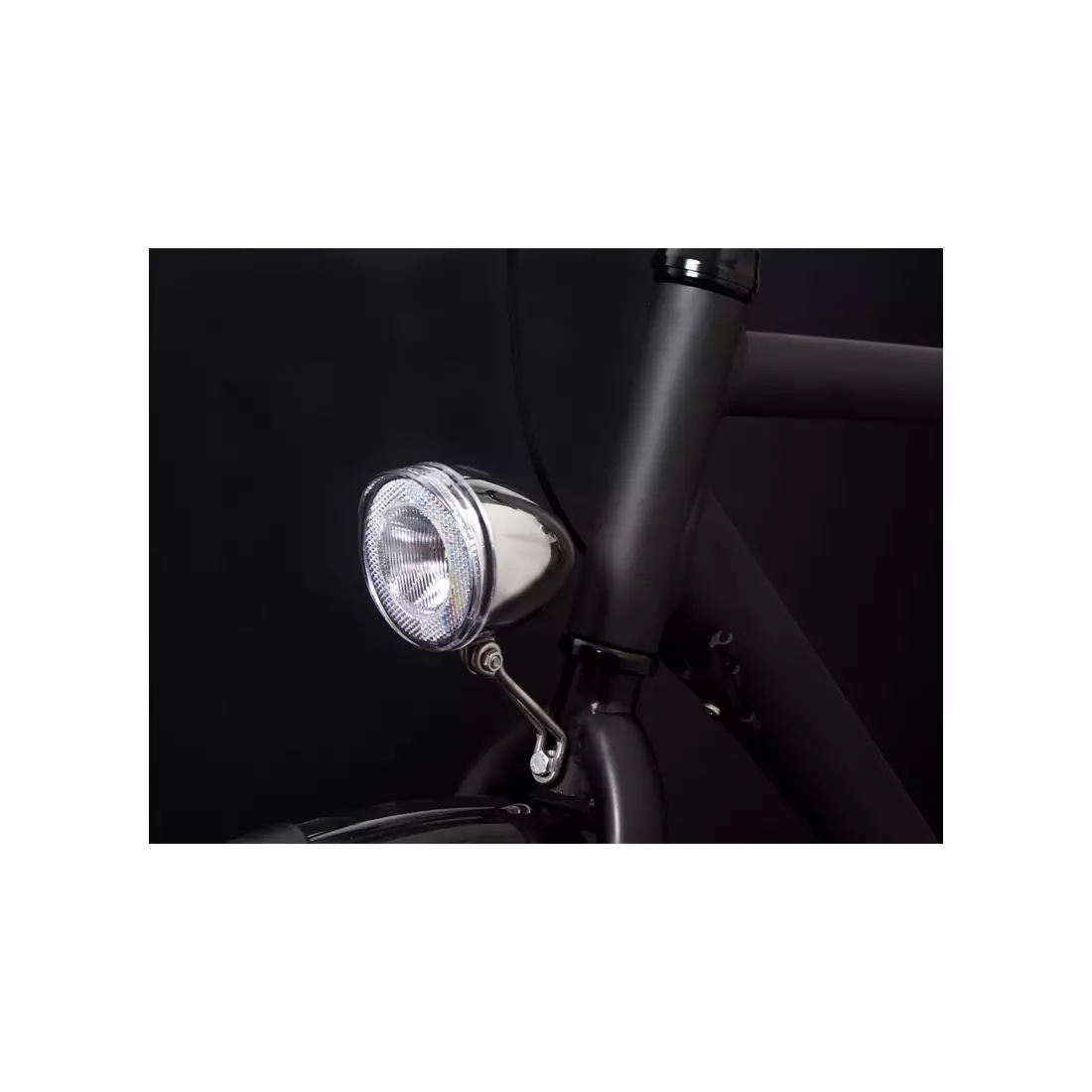 SPANNINGA predné svietidlo na bicykel SWINGO XB 50 chrom SNG-H123108