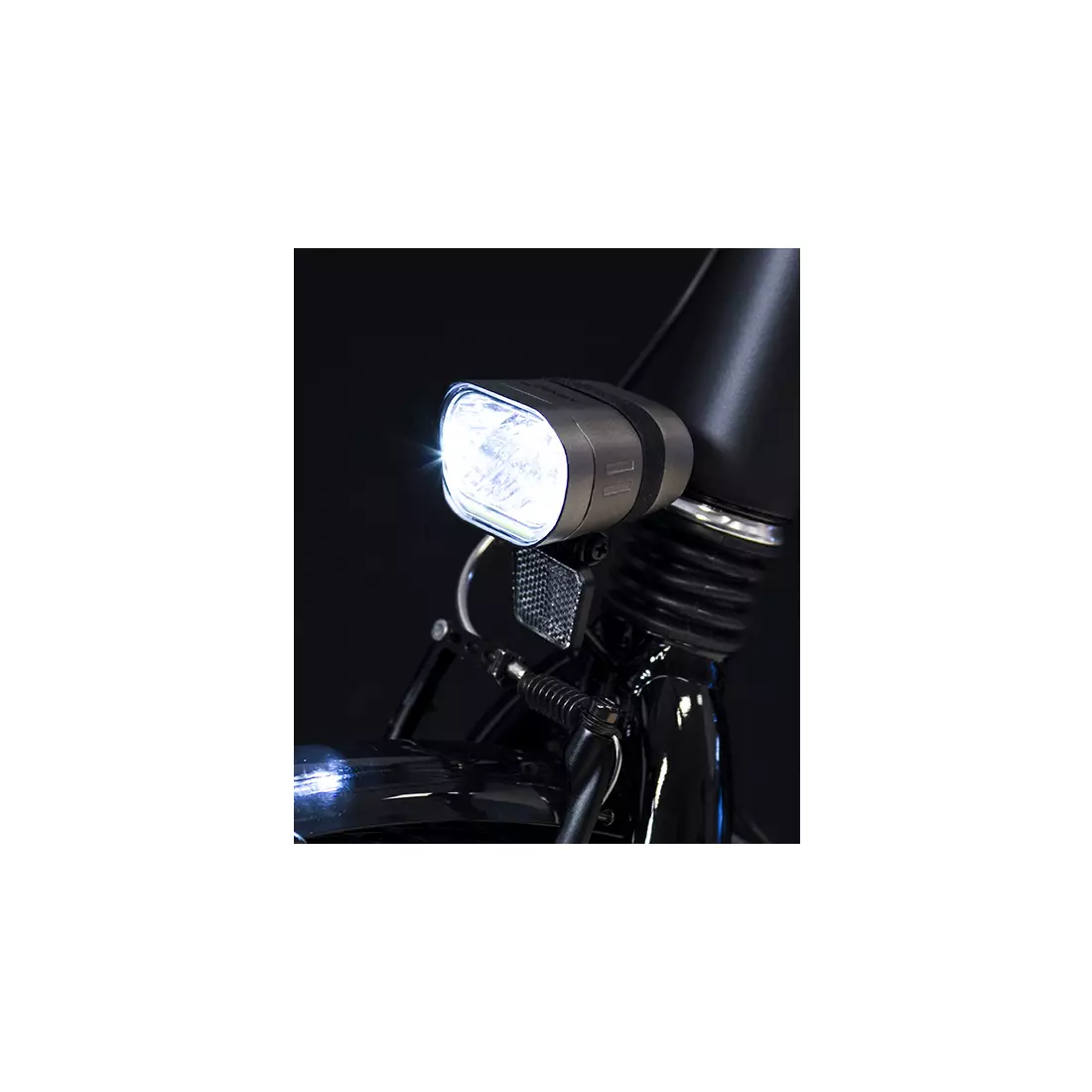 SPANNINGA predné svietidlo na bicykel e-bike AXENDO 60 XE 200 lumens SNG-H639028