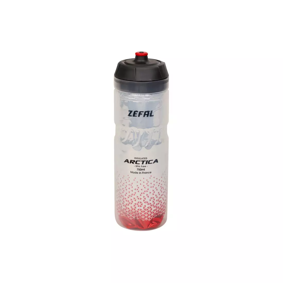 ZEFAL cyklistická termofľaša ARCTICA 75 silver/red 0,75L ZF-1673