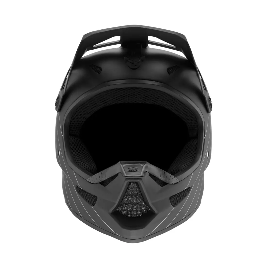 100% cyklistická prilba full face STATUS DH/BMX Helmet Essential black STO-80011-001-09