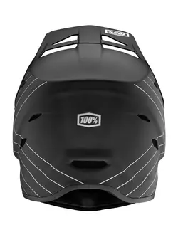 100% cyklistická prilba full face STATUS DH/BMX Helmet Essential black STO-80011-001-09