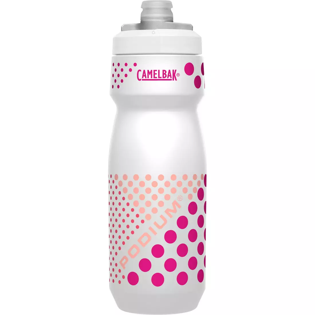 Fľaša na vodu CamelBak Podium 710 ml limitovaná edícia biela a ružová