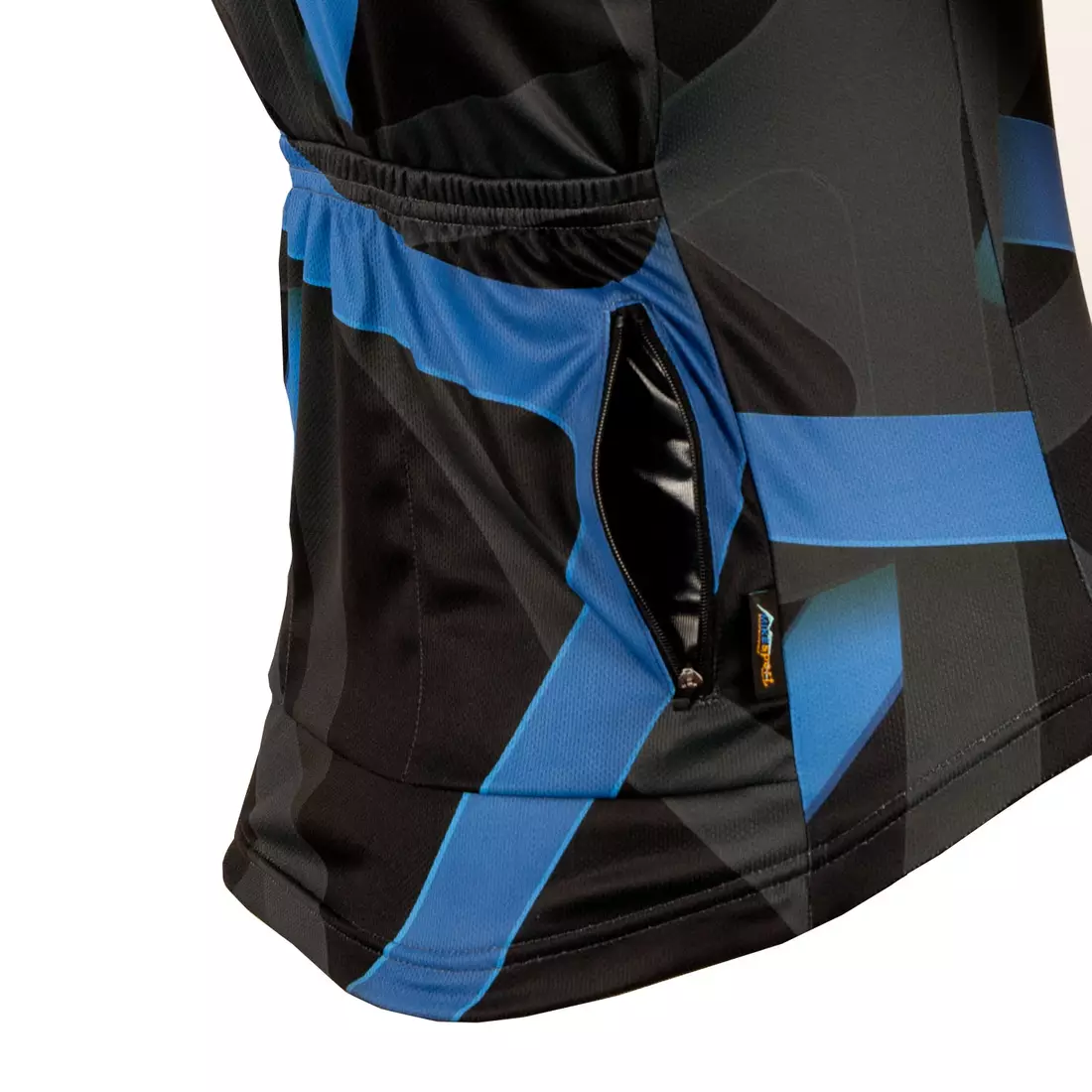 KAYMAQ DESIGN M36 pánsky cyklistický dres, krátky rukáv, modrá