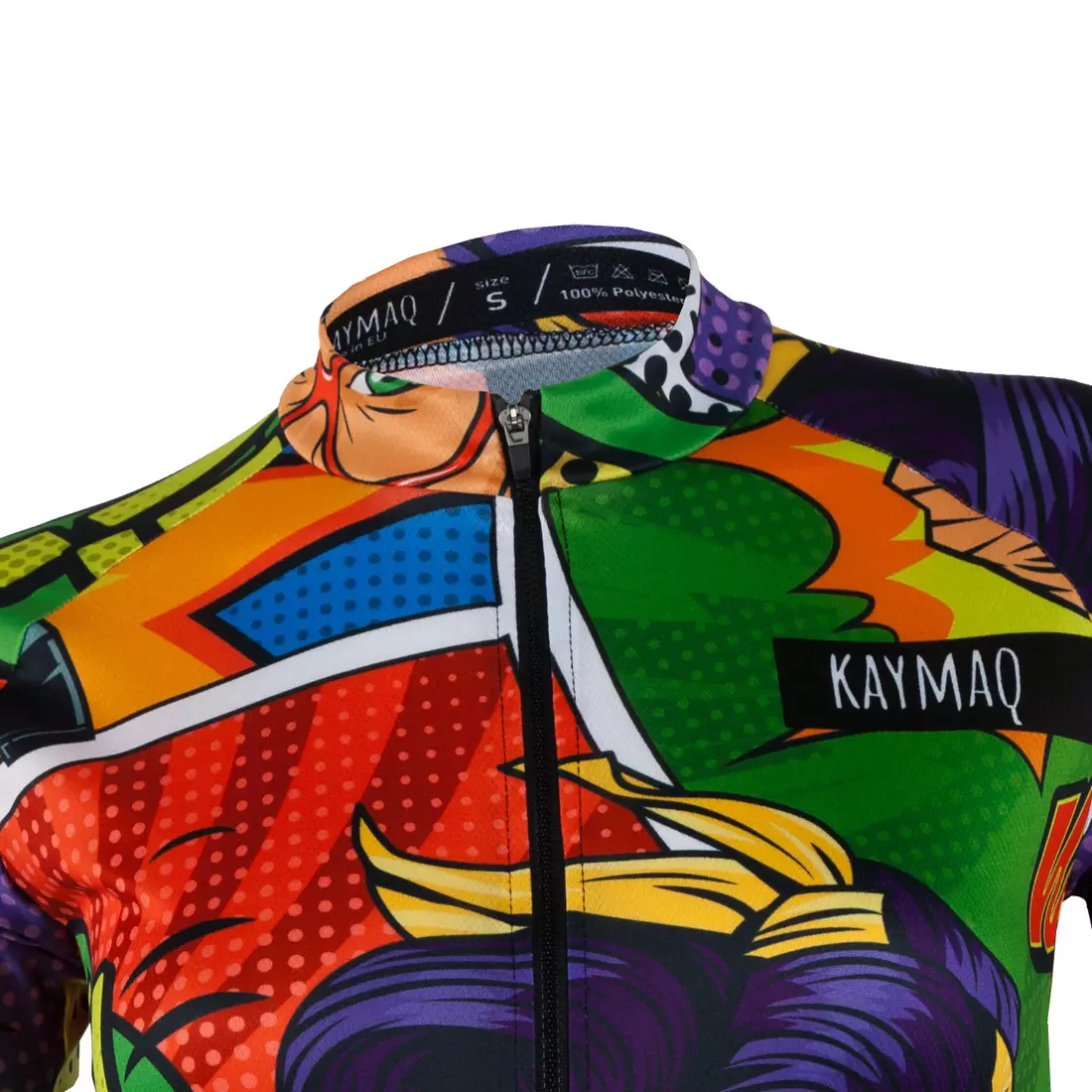 KAYMAQ DESIGN W26 dámsky cyklistický dres s krátkym rukávom