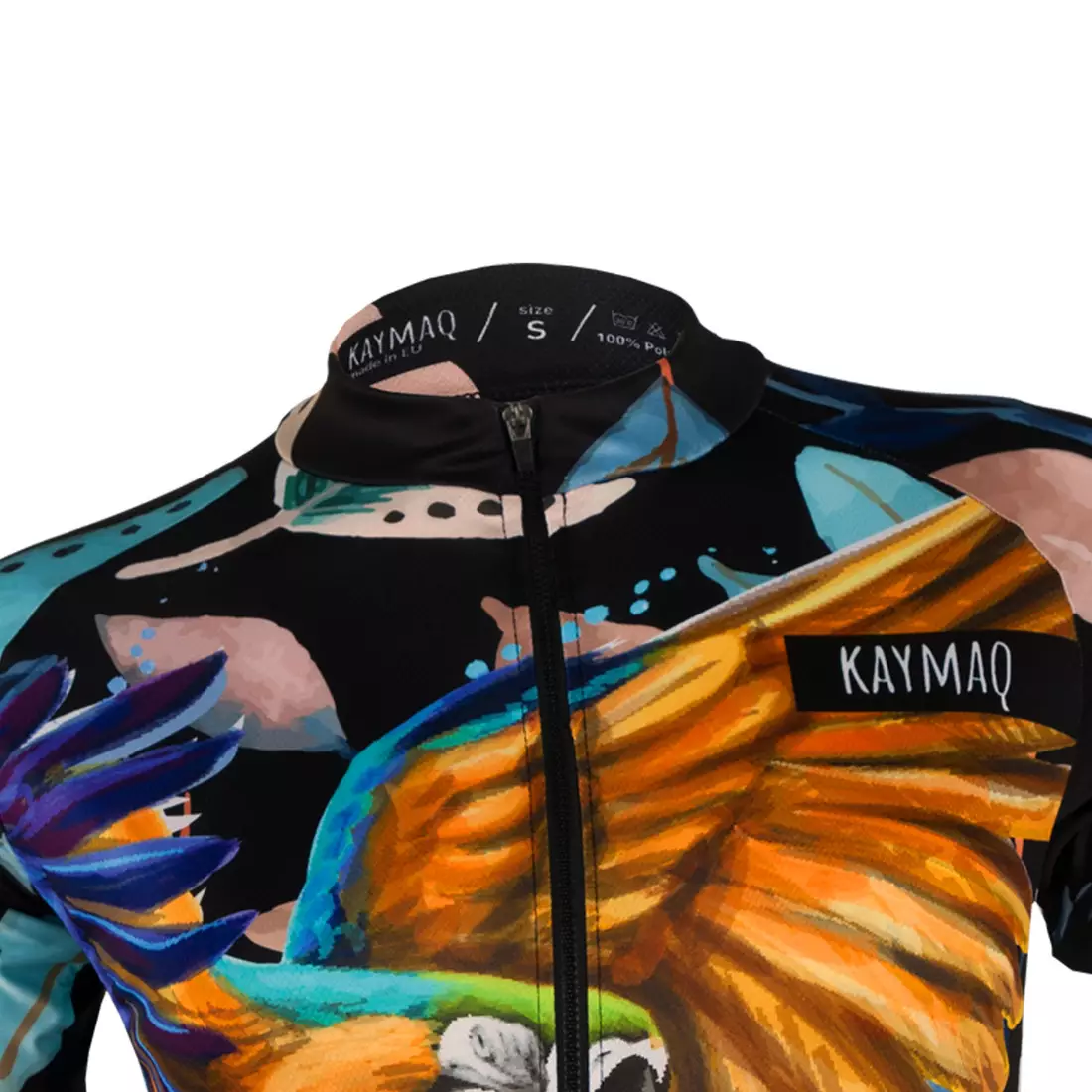 KAYMAQ DESIGN W28 dámsky cyklistický dres s krátkym rukávom