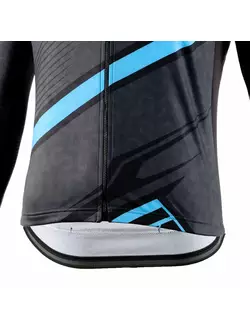 DEKO MNK-001-09 pánsky cyklistický dres s dlhým rukávom, modrý
