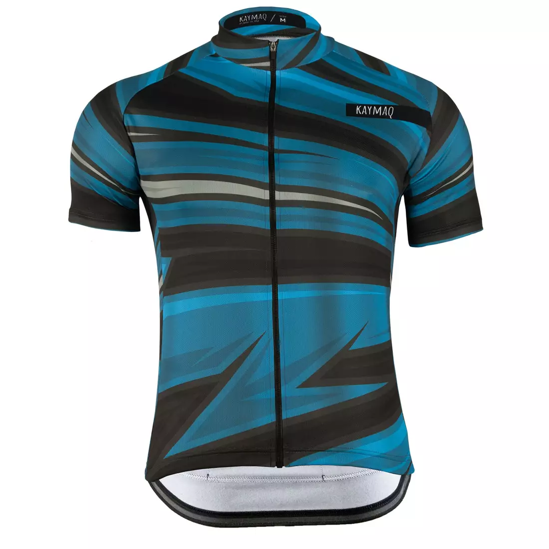 KAYMAQ DESIGN M48 pánsky cyklistický dres, krátky rukáv, modrá