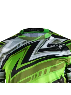 KAYMAQ DESIGN M50 pánsky voľný MTB cyklistický dres, fluór