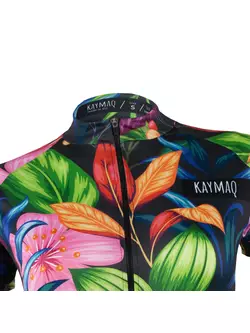 KAYMAQ DESIGN W14 dámsky cyklistický dres s krátkym rukávom