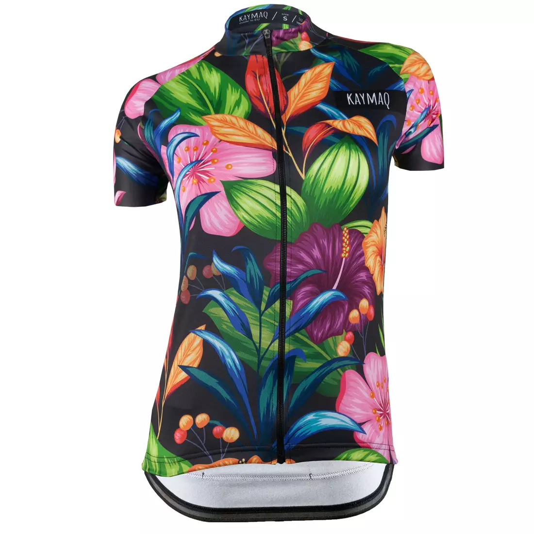 KAYMAQ DESIGN W14 dámsky cyklistický dres s krátkym rukávom