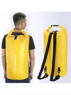 Rockbros 40L nepremokavý batoh / vrece, žltá ST-007Y