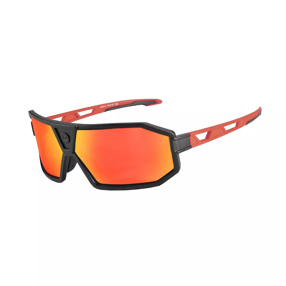 Rockbros SP214BK Polarizované cyklistické / športové okuliare, čierne a červené