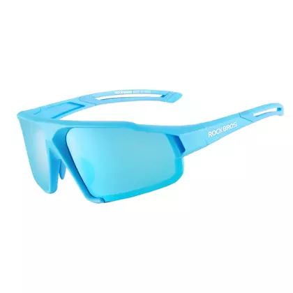 Rockbros SP216BB Polarizačné cyklistické / športové okuliare, modré