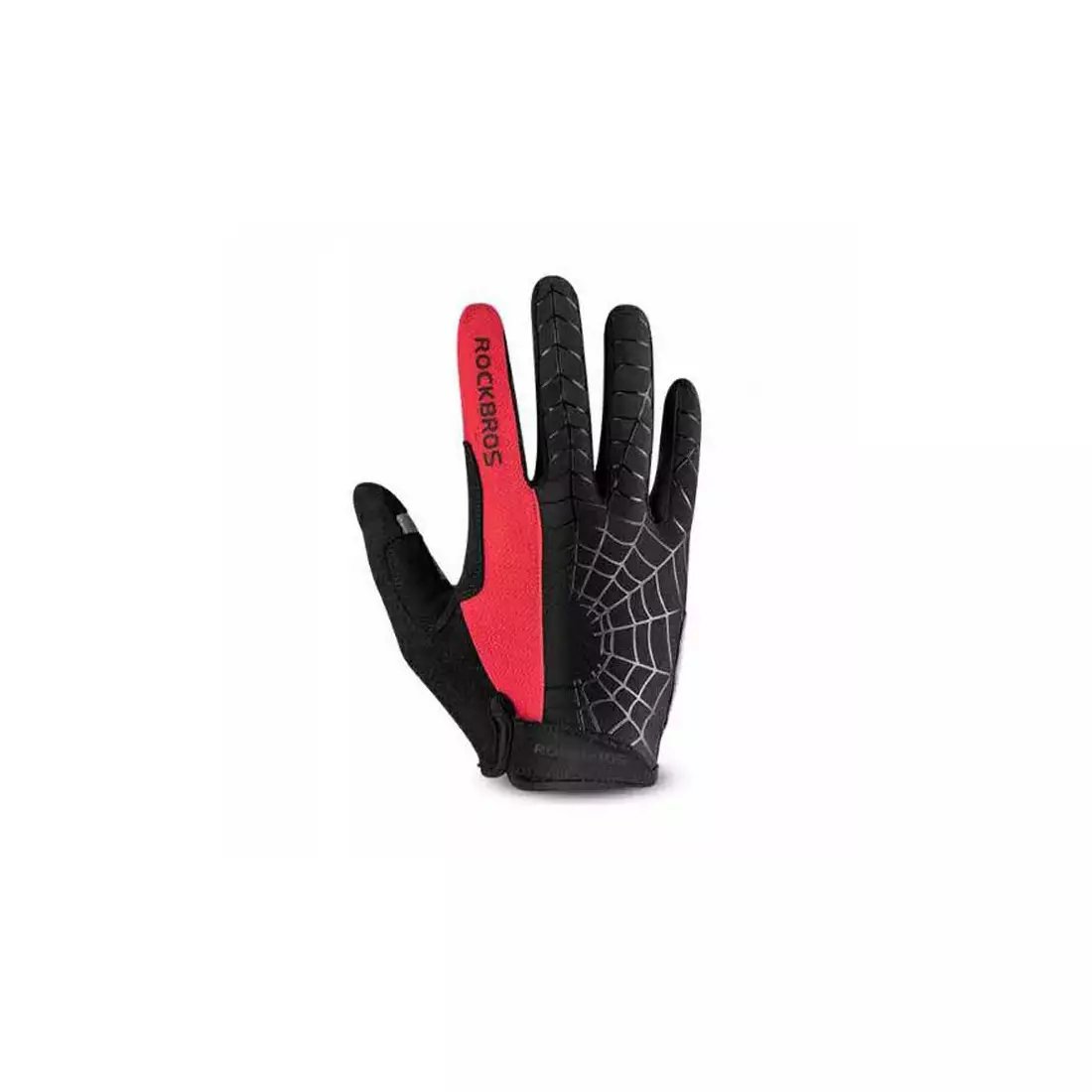 Rockbros cyklistické rukavice, čierno-červené S109-1BR