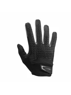 Rockbros cyklistické rukavice, gélové, čierno-šedé S169-1BGR