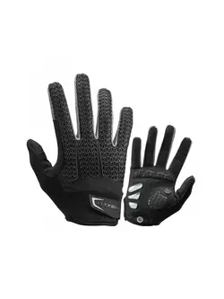 Rockbros cyklistické rukavice, gélové, čierno-šedé S169-1BGR