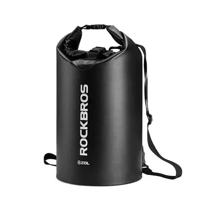 Rockbros vodeodolný batoh / vrece 20L, čierny ST-005BK
