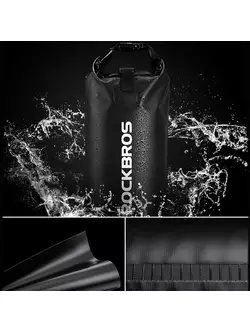 Rockbros vodotesný batoh / 2L taška, čierna ST-001BK