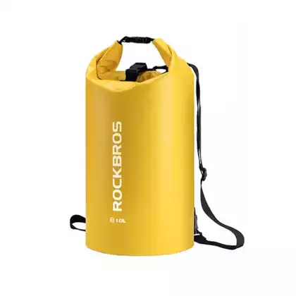 Rockbros wodoodporny plecak/worek 10L, żółty ST-004Y