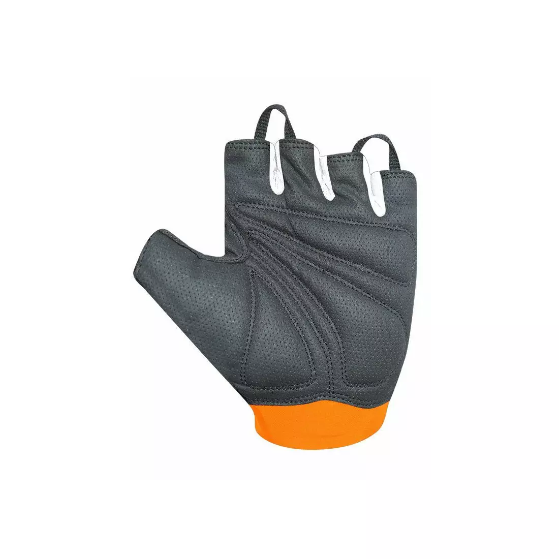 CHIBA MISTRAL cyklistické rukavice, oranžové 3030420